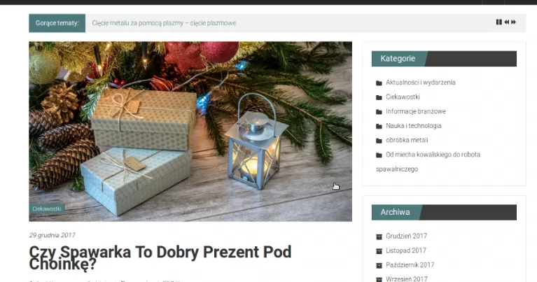Czy spawarka to dobry prezent pod choinkę?