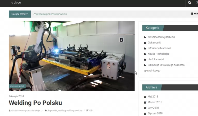 Ciekawy temat na naszym blogu