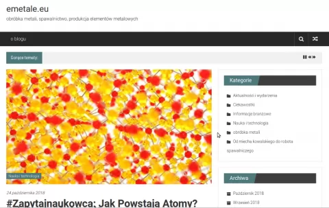Ciekawe zagadnienia na blogu