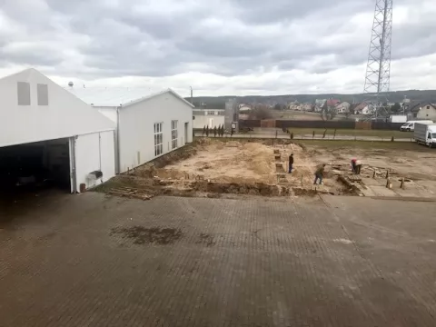 Budowa nowej hali magazynowej