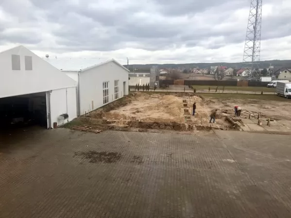 Budowa nowej hali magazynowej