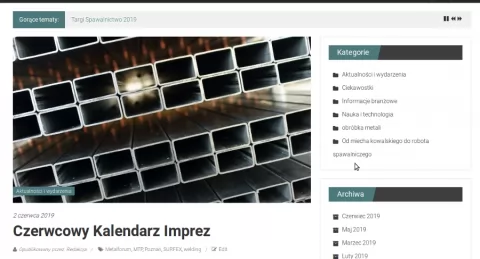 Kalendarium na naszym blogu