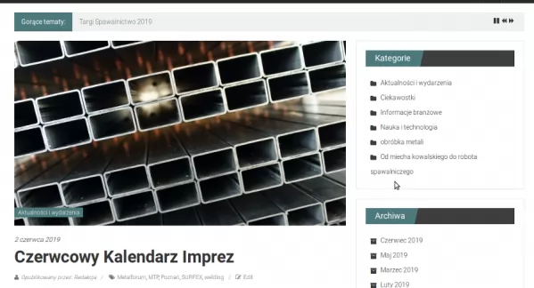Kalendarium na naszym blogu