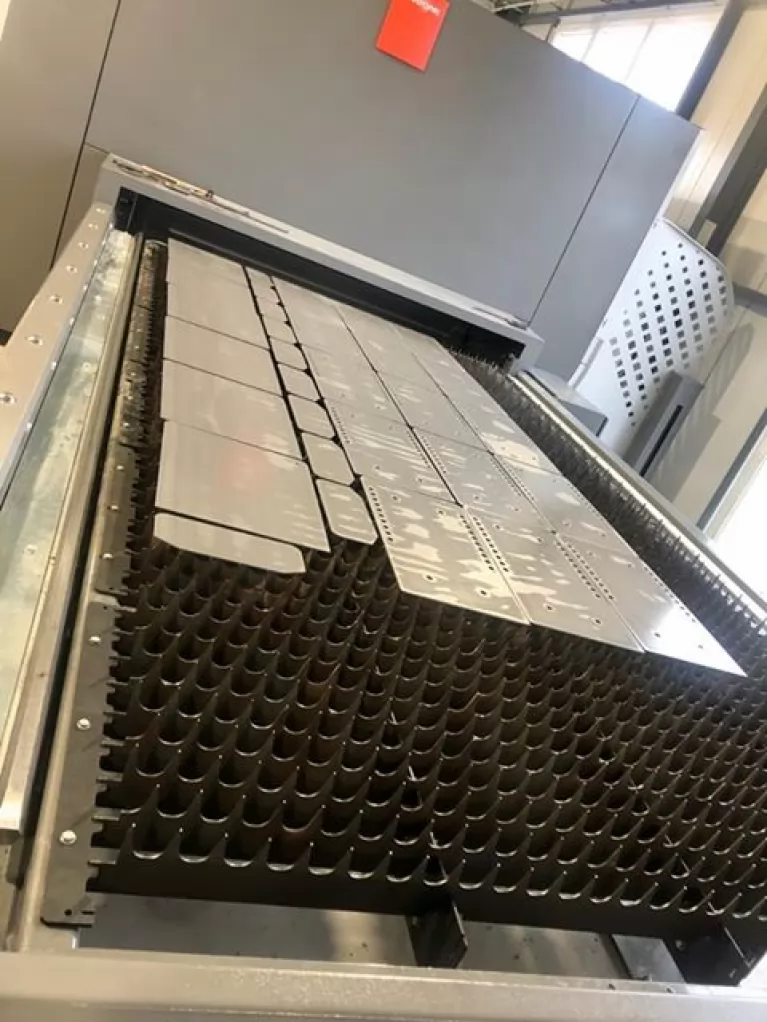 Laserschneiden in unserem werk