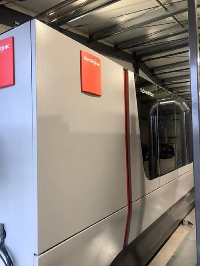 Laserschneiden in unserem werk