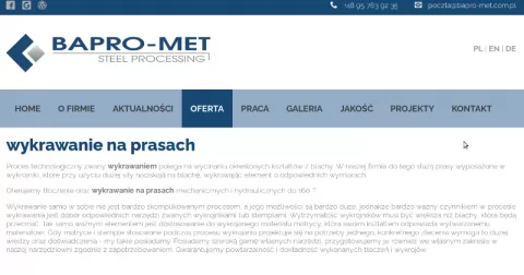 Na czym polega wykrawanie na prasach?
