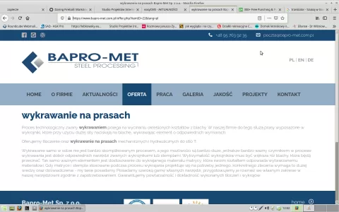 Na czym polega wykrawanie na prasach?