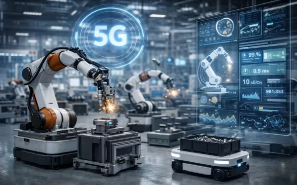 5G w robotyce przemysłowej - rewolucja w fabrykach przyszłości